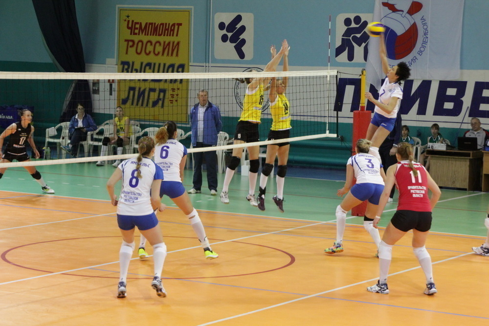 Финальные игры чемпионата России по волейболу пройдут в Волгодонске