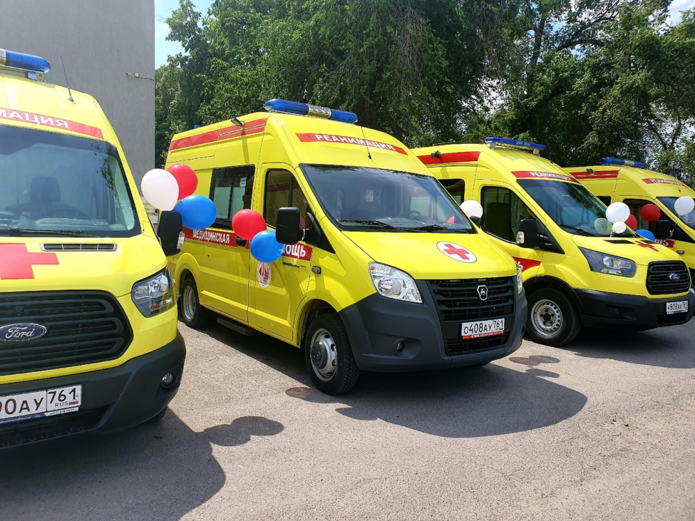 «Шанс на спасение жизней»: Волгодонск получил 4 новых реанимобиля