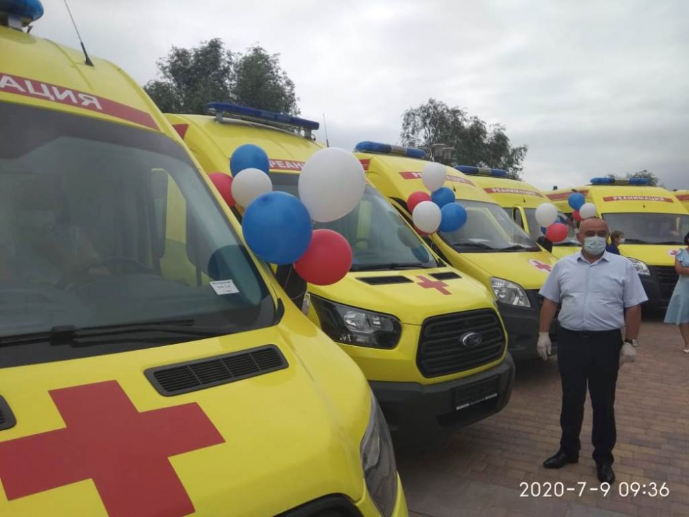 4 новых реанимобиля получат больницы Волгодонска