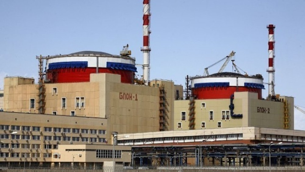Из-за срабатывания автоматики отключен энергоблок №2 Ростовской АЭС