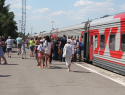 С опозданием в 13 часов прибыл в Волгодонск поезд из Москвы