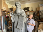 Частный меценат заказал памятник Сергия Радонежского в Белгородскую область волгодонскому скульптору Дердиященко
