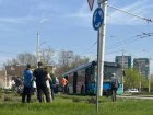 Автобус №51 врезался в столб и загорелся в Волгодонске