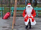 На улицах Волгодонска был замечен Дед Мороз 