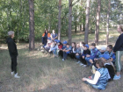Волгодонские студенты – спасатели провели занятия на открытом воздухе