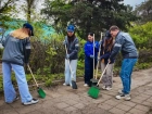 Сотни работяг устроили «зеленую» модернизацию на предзаводской территории «Атоммаша»   