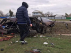 Появились фото с места смертельной аварии на автодороге Волгодонск-Большая Мартыновка 