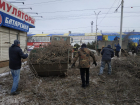 После ледяного дождя с улиц Волгодонска вывезли более тысячи кубометров мусора