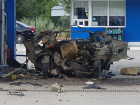 Автомобиль взорвался на заправке в Волгодонске: пострадавший в больнице
