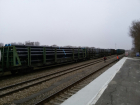 В Волгодонск прибыл грузовой поезд с трубами для нового газопровода