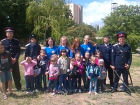 Молодые казаки посетили воспитанников центра «Аистенок» 