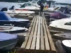 Сильный ливень потопил катера и лодки на лодочной станции Волгодонска