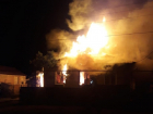 Ночью в Красном Яру полностью сгорел жилой дом
