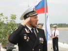 Андреевский флаг подняли на набережной в честь Дня ВМФ в Волгодонске 