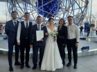 Свадьбу в павильоне «АТОМ» в Москве сыграли сотрудники Ростовской АЭС 