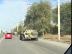 Колонна военной техники, проехавшая по Волгодонску, удивила автомобилистов 