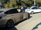 В Волгодонске маршрутка врезалась в «BMW 5 GT»