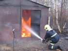В Волгодонском районе сгорел гараж