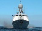 Корабль «Волгодонск» обстрелял «мины» в акватории Каспийского моря