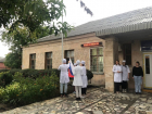 Студенты-медики исполнили гимн и подняли флаг Российской Федерации перед началом учебной недели