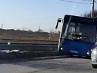 Подаренный Москвой автобус возит волгодонцев, завалившись на бок