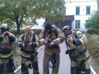 Пожарные и спасатели Волгодонска провели учения в полиции