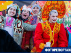 Весело и задорно волгодонцы поедали блины в первые дни весны