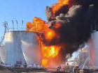 Как герои-пожарные боролись с огнем на нефтебазе в Цимлянске после удара беспилотников