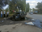 «БМВ Х5» самовоспламенился в старой части Волгодонска