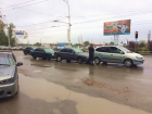 На улице Морской три автомобиля сыграли в «паровозик», - читатель