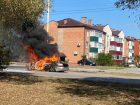 Дотла сгорел автомобиль в новой части Волгодонска
