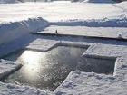 В Волгодонске обустраивают крещенскую купель