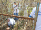 Молодежь Волгодонска привела в порядок заброшенные могилы участников ВОВ 