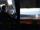 С телефоном в руках на скорости 122 км/ч вез пассажиров водитель автобуса «Волгодонск-Москва»