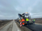 Через мороз и слякоть:  в декабре начался активный ремонт трассы Цимлянск  - Шахты 