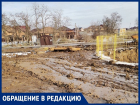 В «грязевой ад» попали жители элитного коттеджного поселка в Волгодонске 