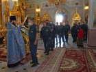 Пожарные и спасатели Волгодонска приняли участие в богослужении в честь иконы Божией Матери «Неопалимая Купина»