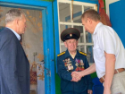Ветерана Великой Отечественной войны Клима Неополькина поздравили с памятными датами