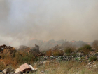 Тушение пожара на мусорном полигоне в Волгодонске может  затянуться на неделю 