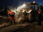 В Волгодонске начали ремонтировать дороги по ночам 