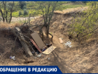 Неформальная байк-трасса за Мокро-Соленовским заливом превратилась в свалку