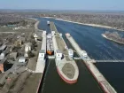 На реке Дон теплоход столкнулся с воротами гидроузла