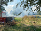 Дети подожгли траву в 200 метрах от новой школы в Волгодонске