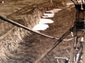 6. Шагающий экскаватор проводит земляные работы на трассе Донского магистрального канала