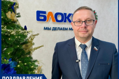 «Пусть Новый год принесет больше улыбок»: депутат городской Думы Волгодонска Алексей Плотников