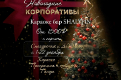 Новогодние корпоративы в караоке-баре «SHALYURIN»
