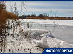Фотограф Сергей Гибков показал зимний облик Цимлянского водохранилища