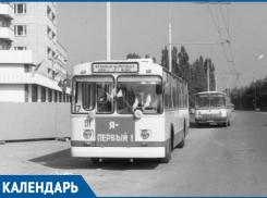 41 год назад в Волгодонске началось регулярное движение троллейбусов