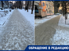 «Зачем снег посыпать песком?»: волгодончанка 