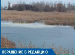 Волгодонец запечатлел странную желтоватую дымку над Сухо-Соленовской балкой